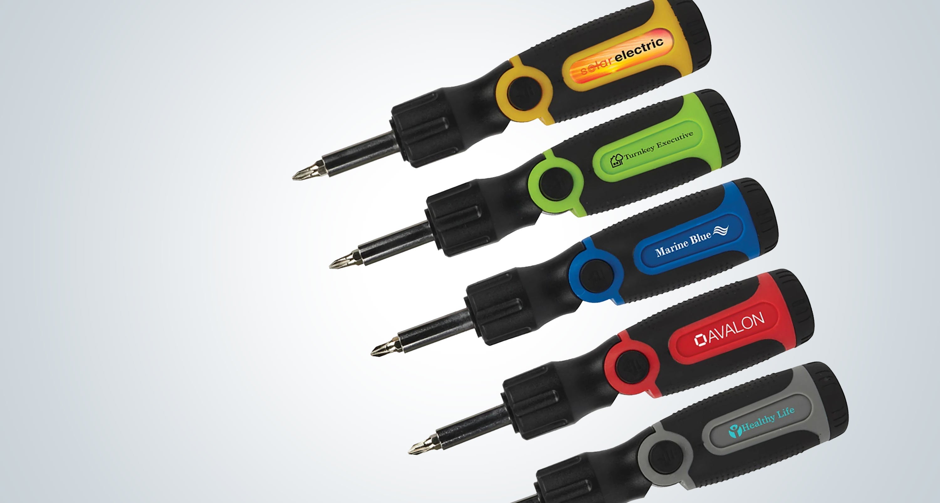 Customizable home and auto promotional products.