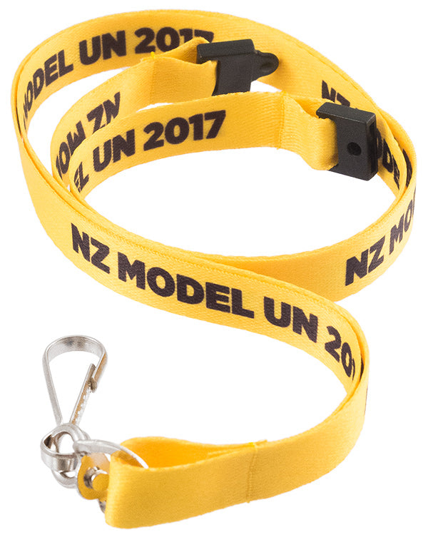 Polyester Full Color Customizable Lanyards