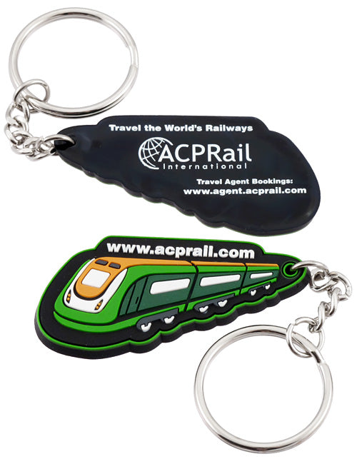 2D PVC Custom Keychains