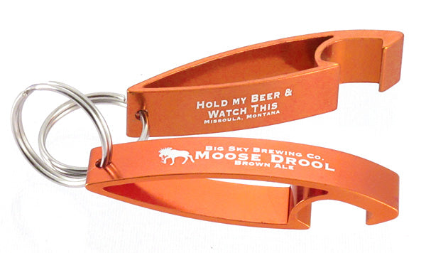 Aluma Bottle Opener Keychains