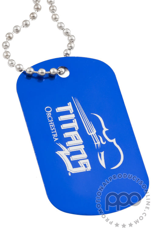 Engraved Aluminum Dog Tags