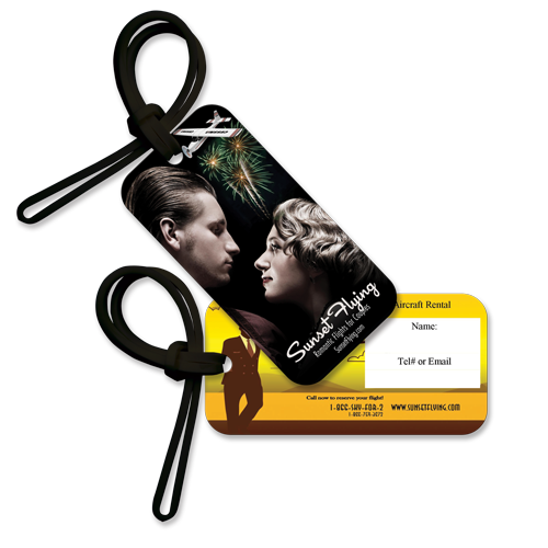 Full Color Polycarbonate Luggage Tag