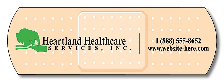 Health Magnet Band-Aid Bandage Shape 25 mil.