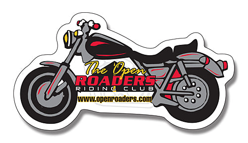 Magnet Motorcycle Shape 25 Mil.