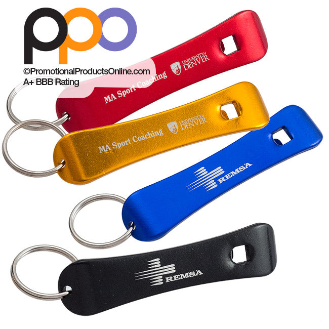 Snowboard Bottle Opener Keychains