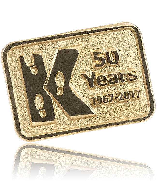 Sandblast Custom Lapel Pins