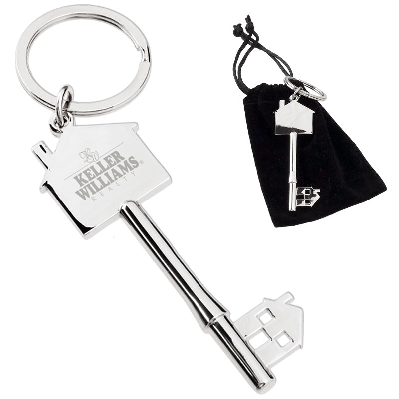 Key to the House Laser Engraved Keychains