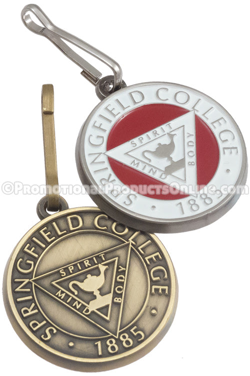 Antiqued Metal Zipper Pulls