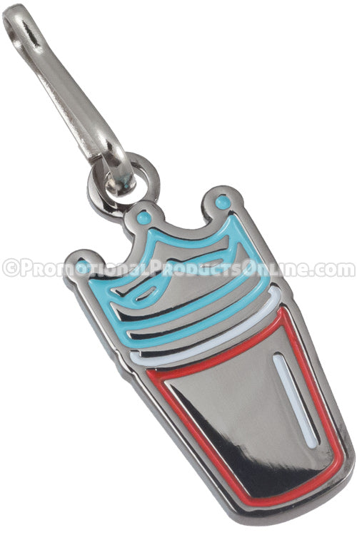 Polished Metal Zipper Pulls