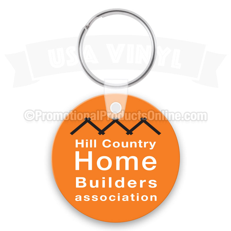 Circle Vinyl Keychains PK2144 C2