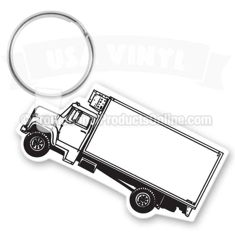 Cargo Truck Vinyl Keychains
