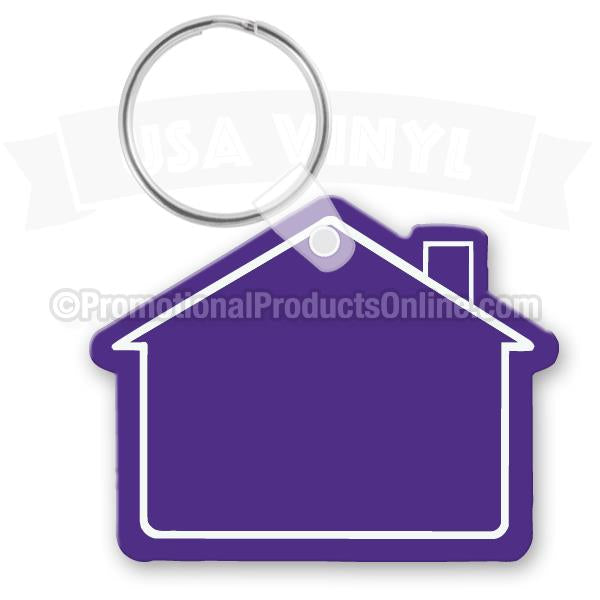 House Vinyl Keychains
