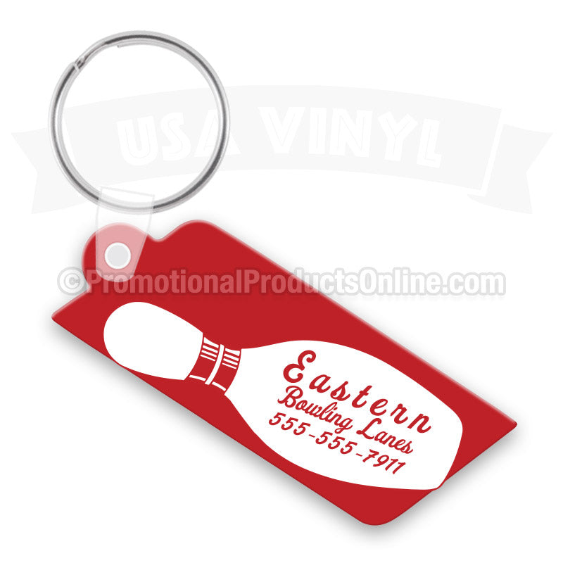 Parallelogram Vinyl Keychains