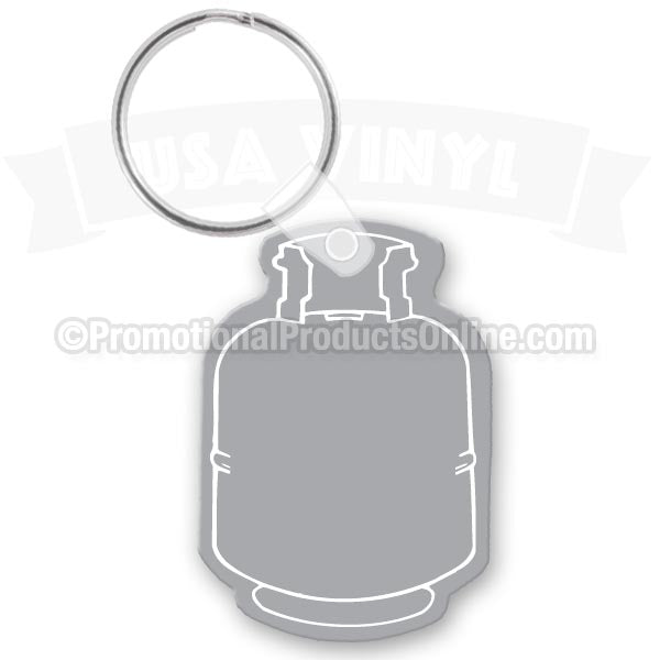 Propane Tank Vinyl Keychains