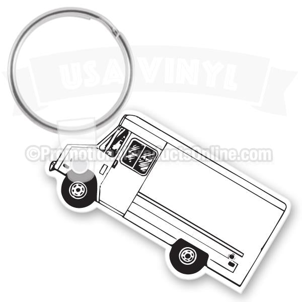 Delivery Van Vinyl Keychains