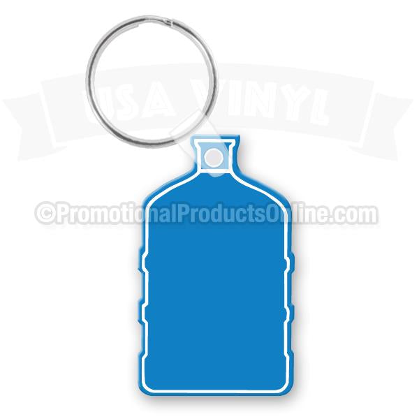 Water Jug Vinyl Keychains