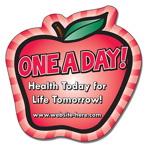 Magnet Apple Shape 25 Mil.