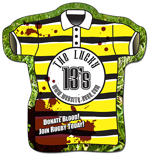 Magnet Collared Shirt Shape 25 Mil.