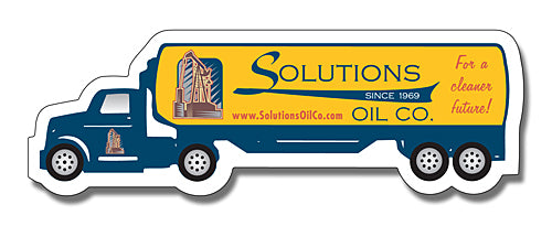 Magnet Fuel Truck Shape 25 Mil