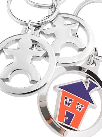 Heavy Die Cast 3D Custom Keychains