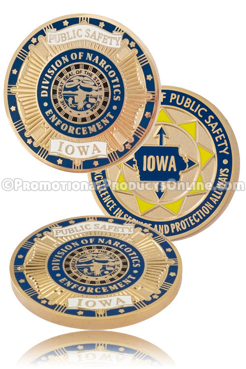Hard Enamel Challenge Coins