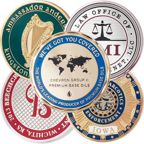 Hard Enamel Challenge Coins