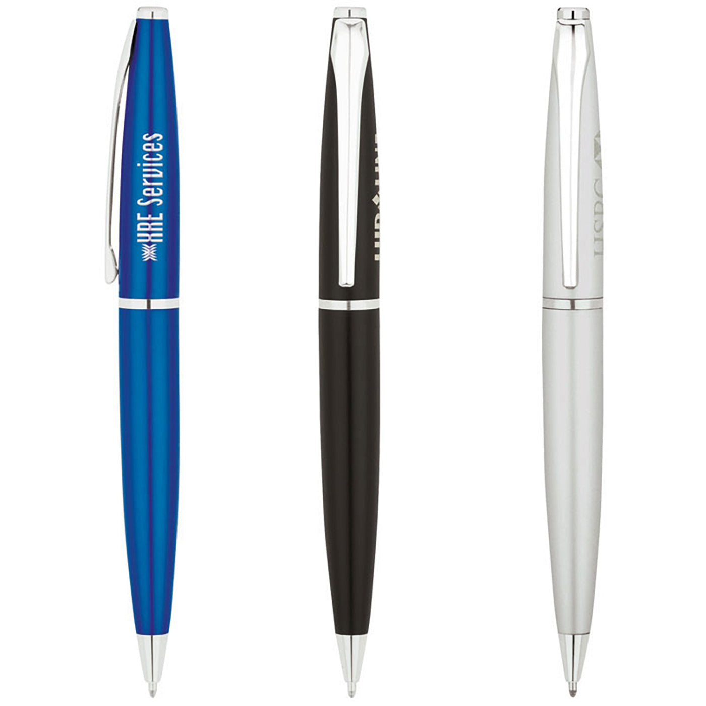 Aluminum Twist-Action Ballpoint Pen