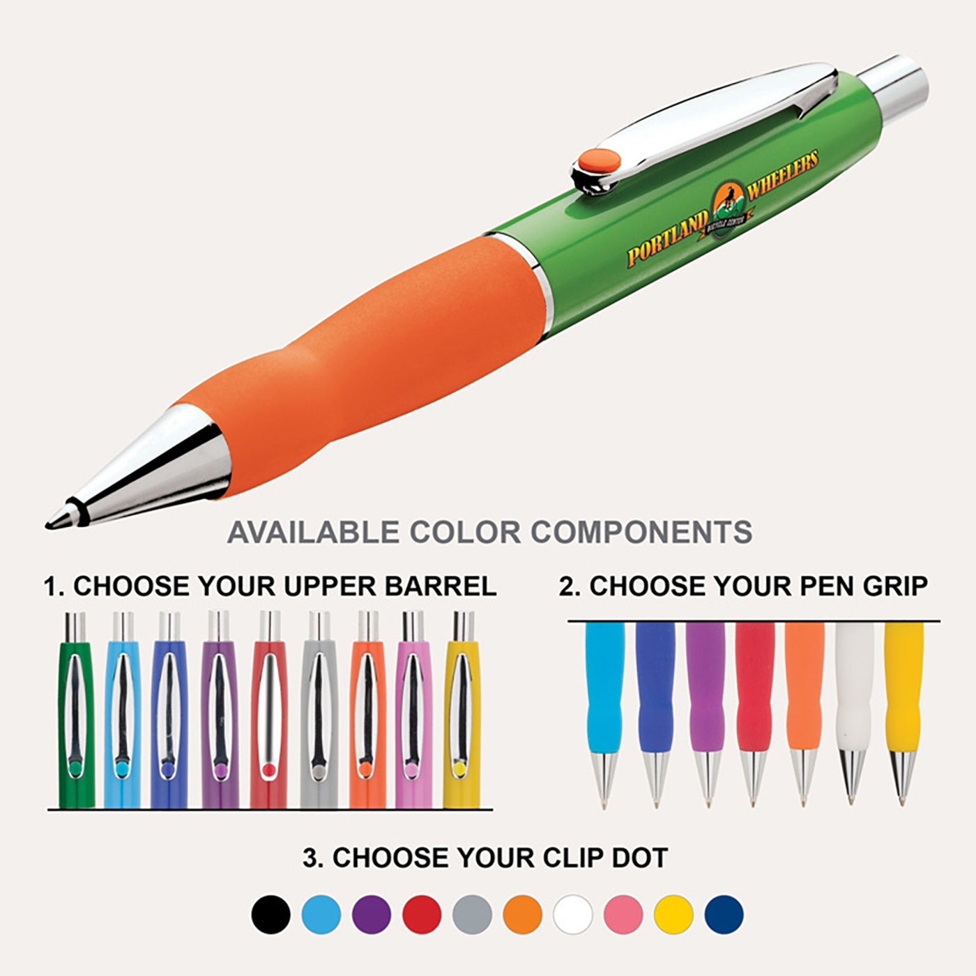 Customizable Brass Ballpoint Pen