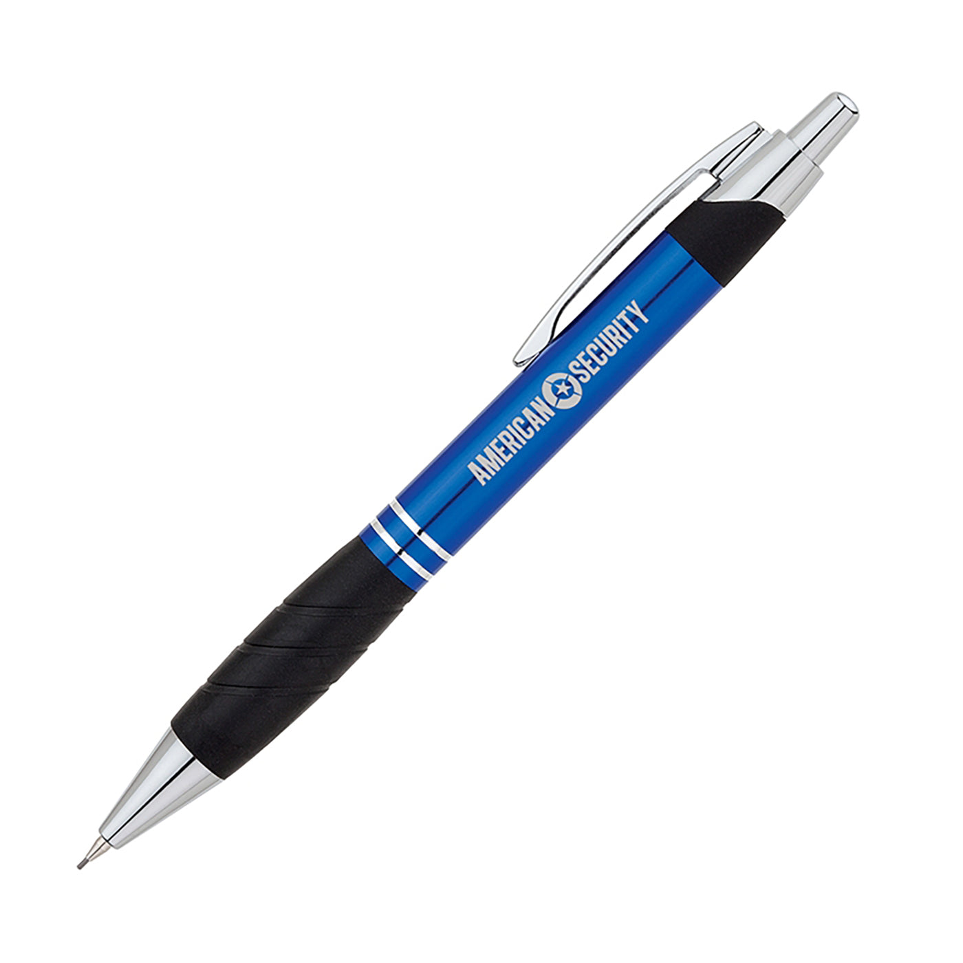 Aluminum Mechanical Pencil with Rubber Grip - BB1670N