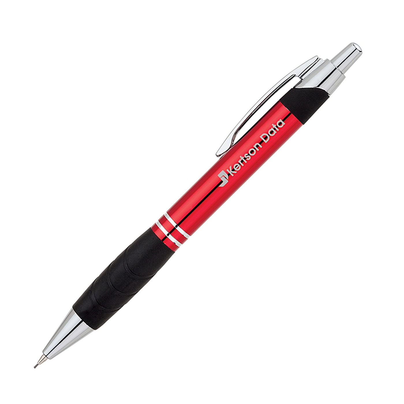 Aluminum Mechanical Pencil with Rubber Grip - BB1670R