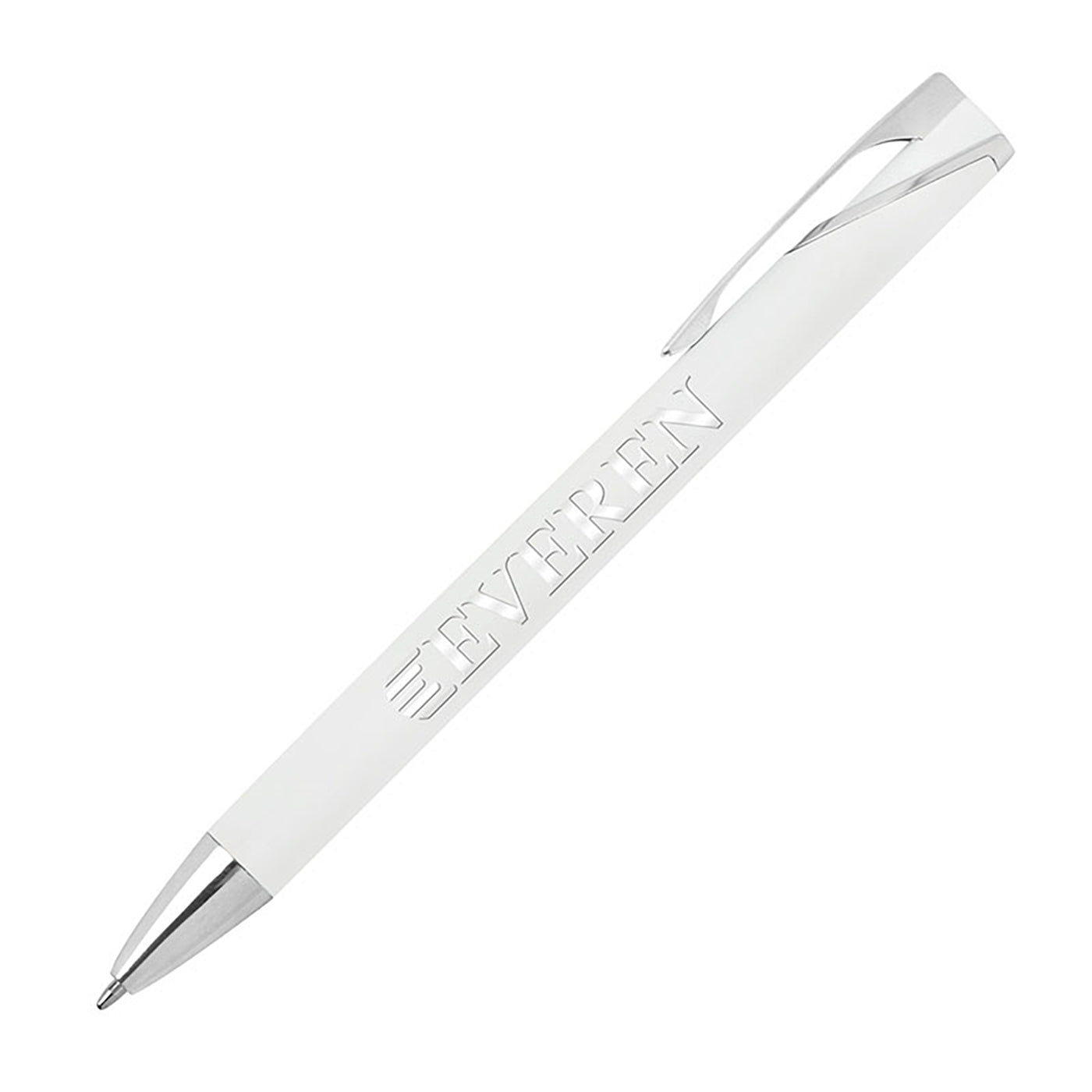 Soft-Touch Aluminum Ballpoint Pen - BB7400W