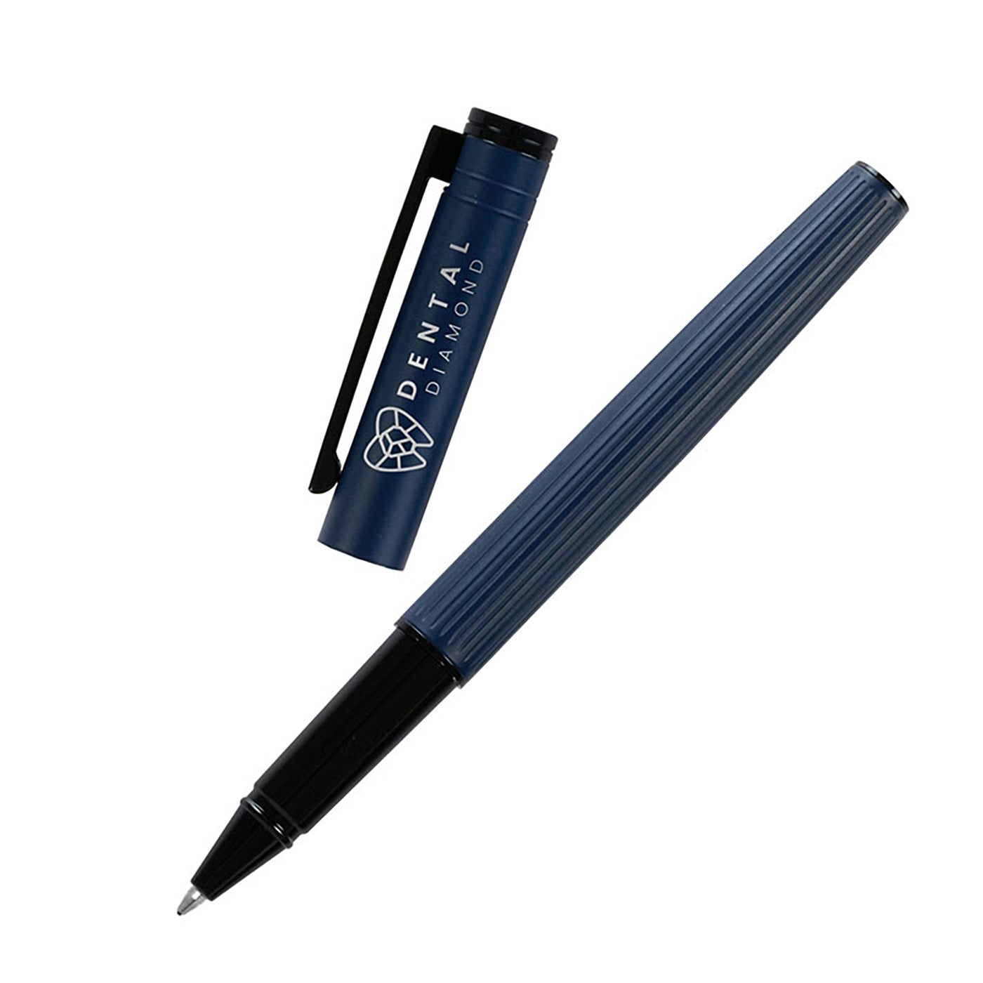 Brass Cap-Off Rollerball Pen with Etched Barrel - BB8550V