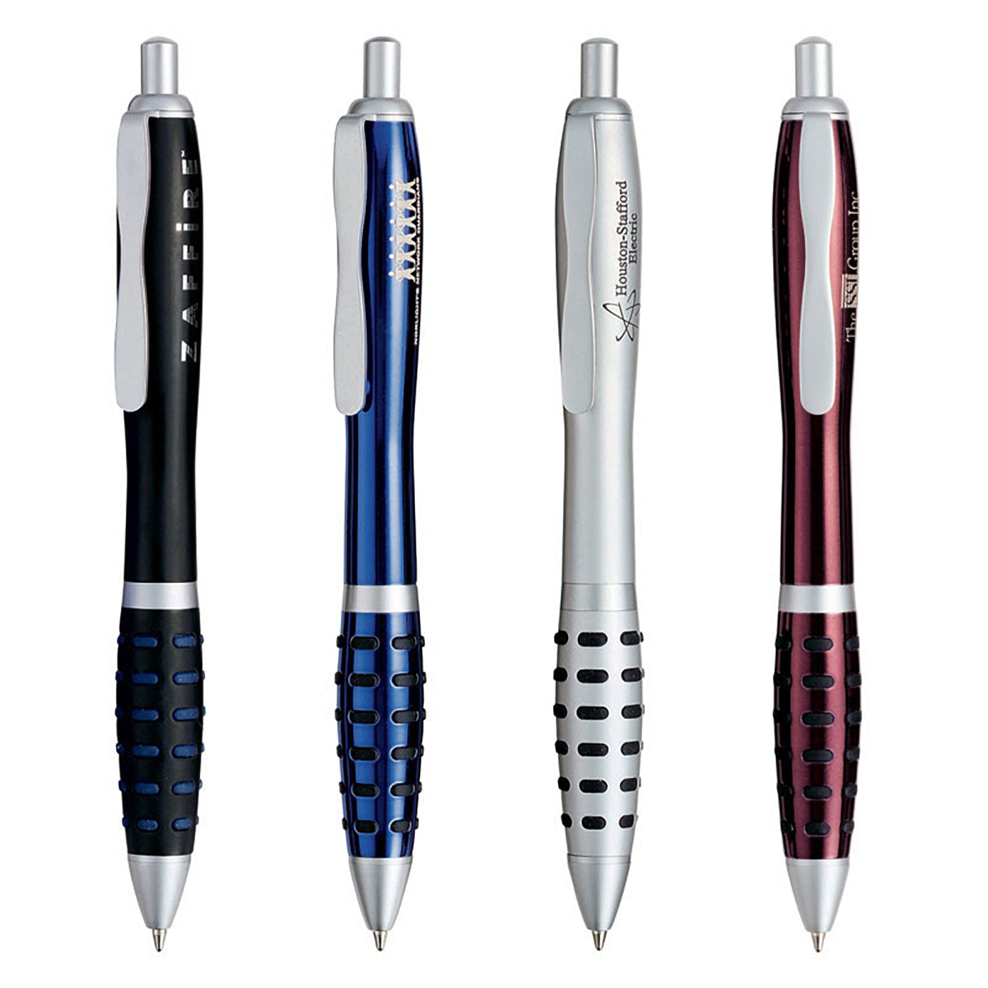 Solid Brass Plunge-Action Ballpoint Pen