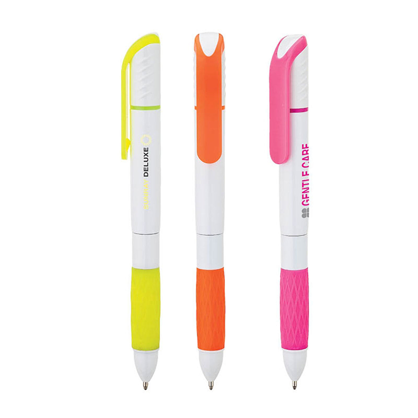 Dual Ballpoint and Highlighter Combo
