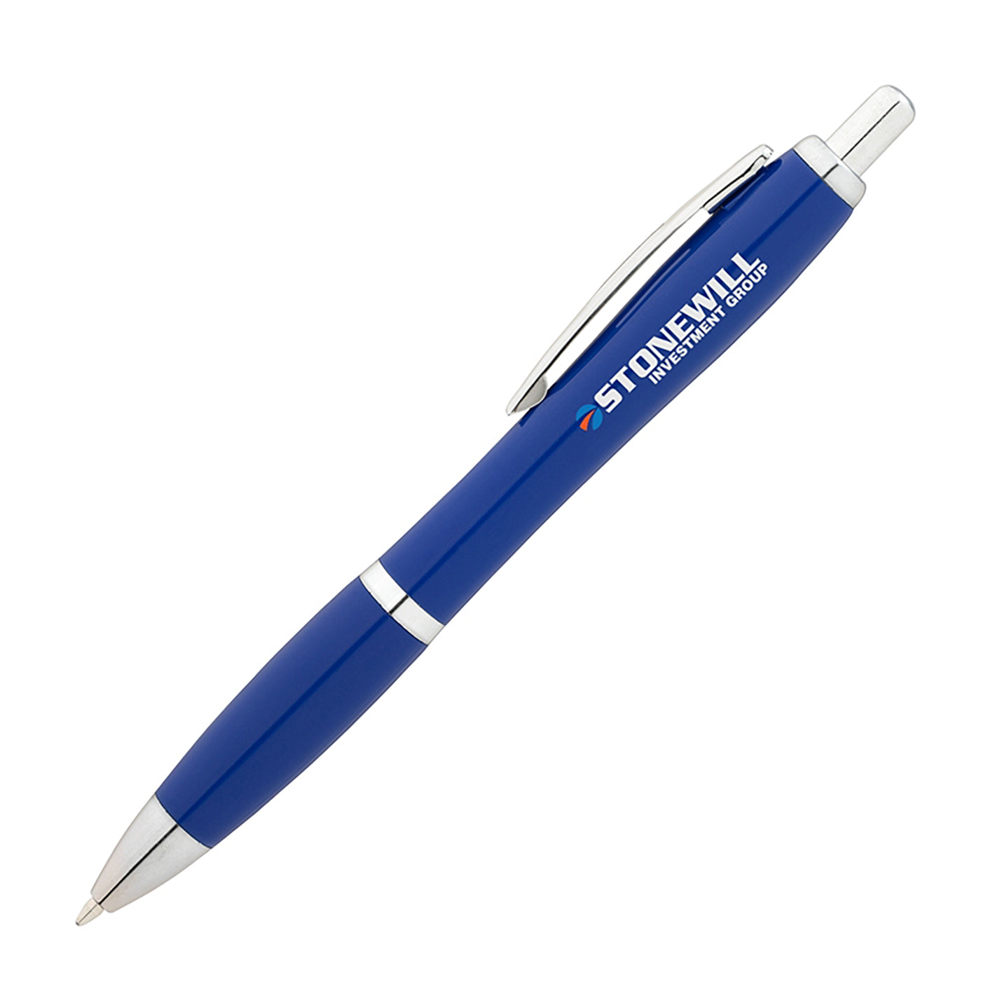 Antimicrobial Plunge-Action Ballpoint Pen - BV6600N