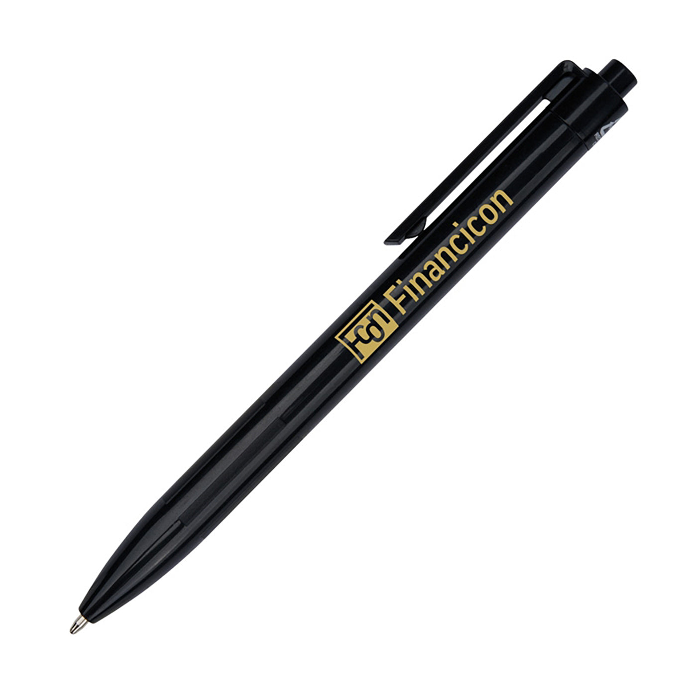 Recycled Plastic Ballpoint with Metal Accents - BV7600B