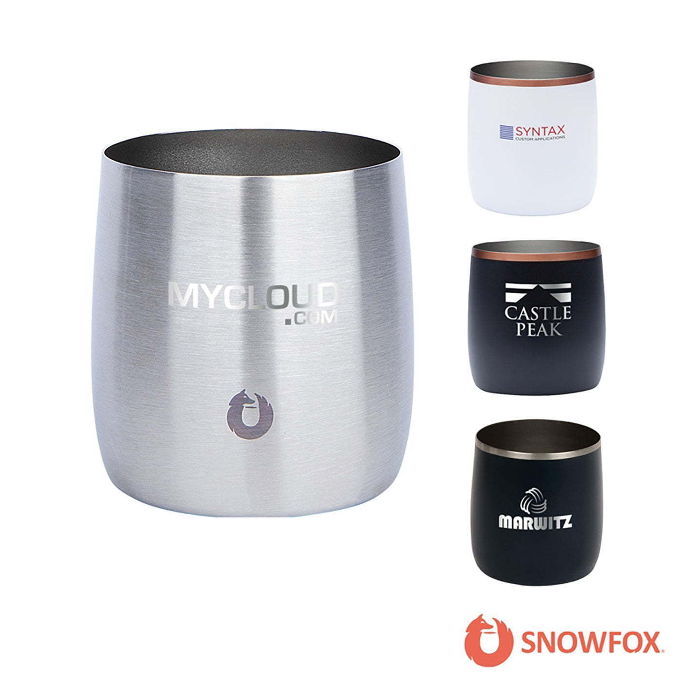 11 oz. Vacuum Insulated Whiskey Rocks Tumbler