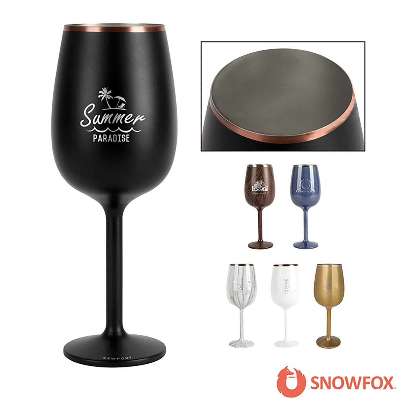 12 oz. Insulated Stemmed Wine Glass