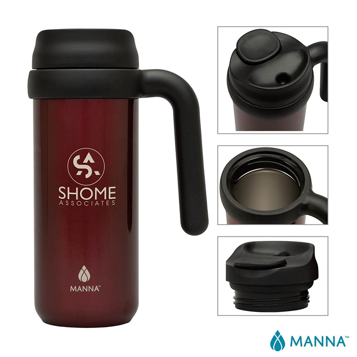 16 oz. Mocha Stainless Steel Mug