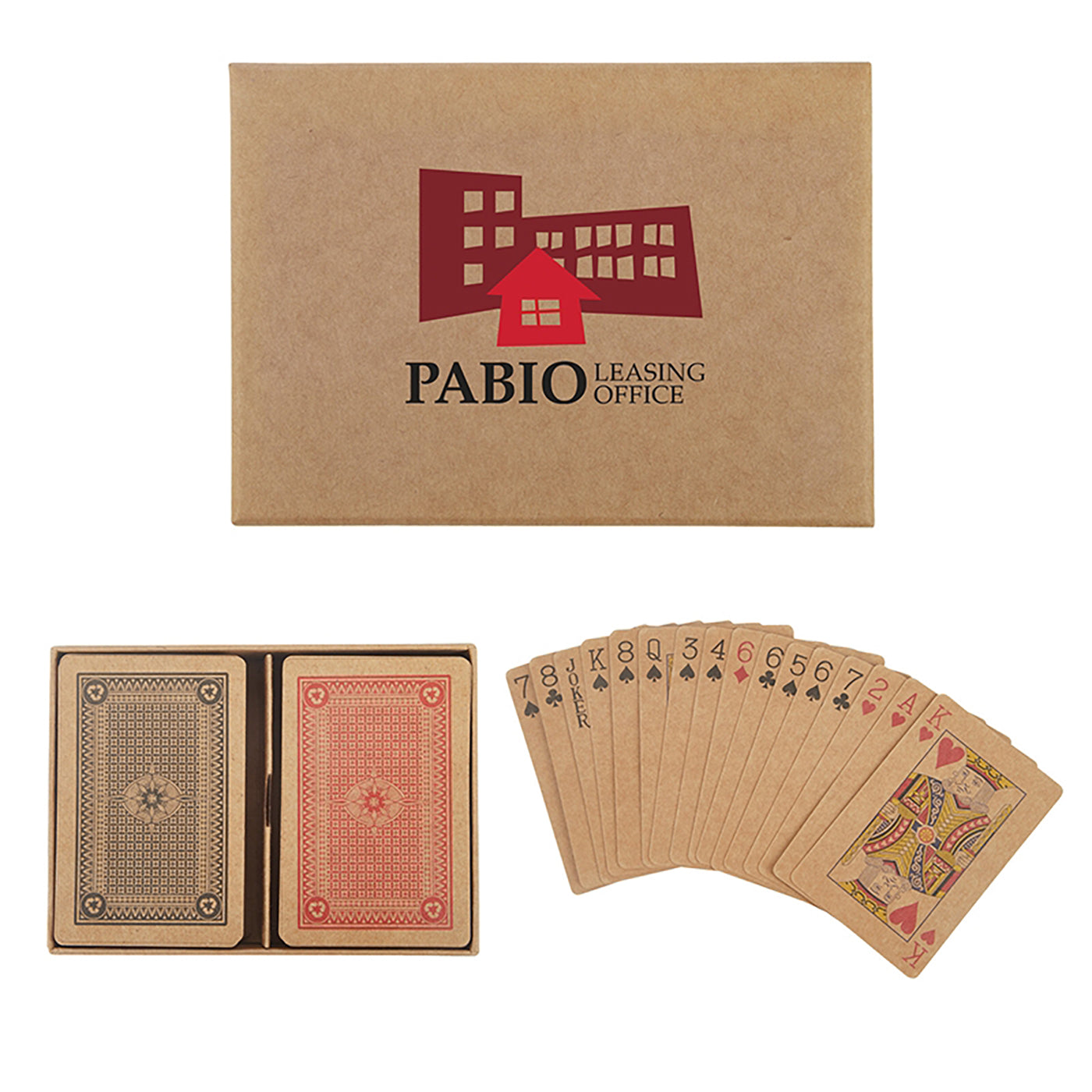 Recycled Paper Playing Cards Two-Pack
