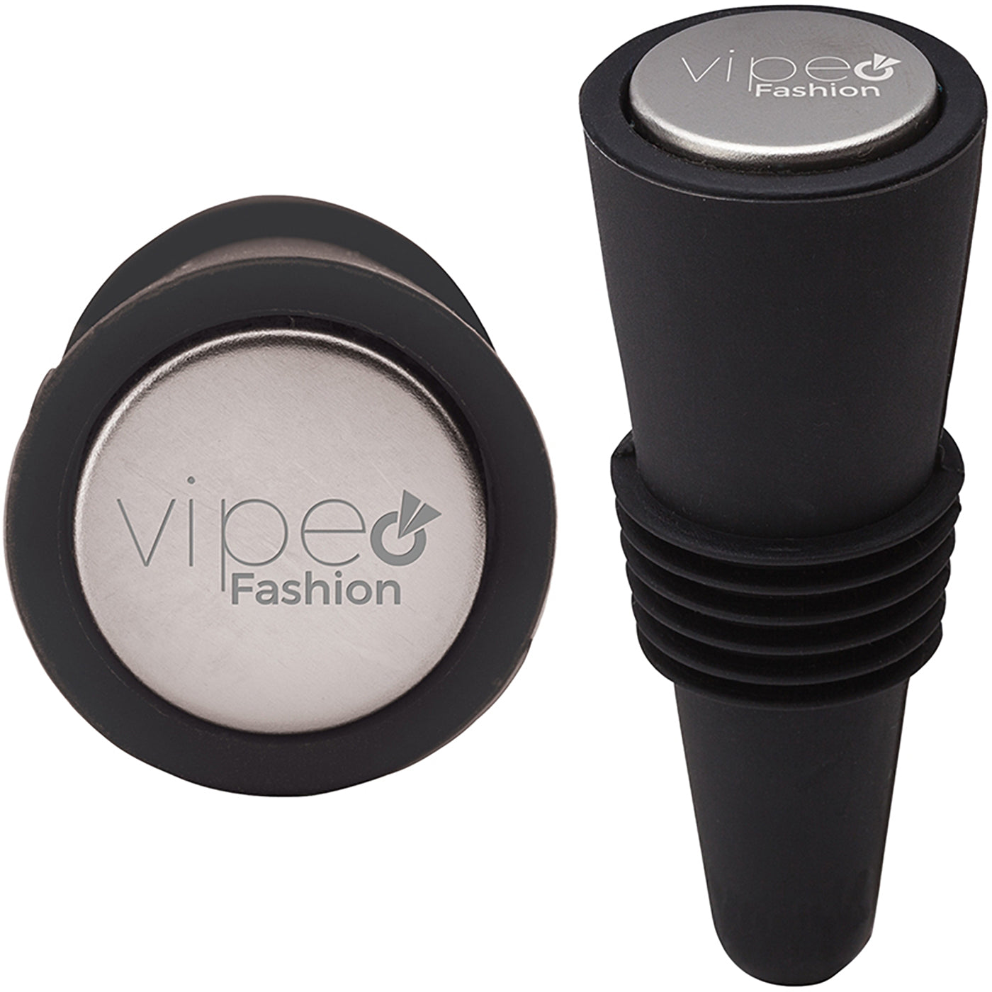 Ribbed Silicone Wine Stopper - EH3117B