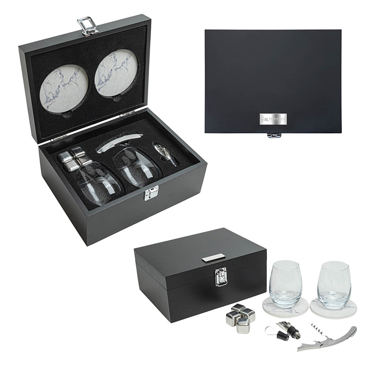 10-Piece Stainless Steel Wine Set