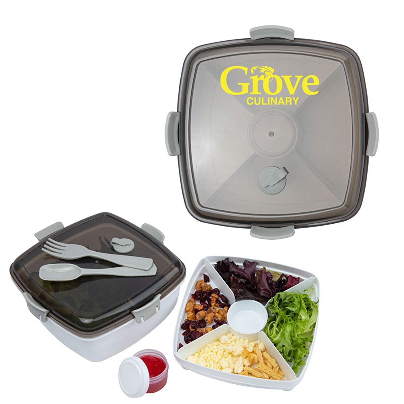 28oz Compartment Salad Container