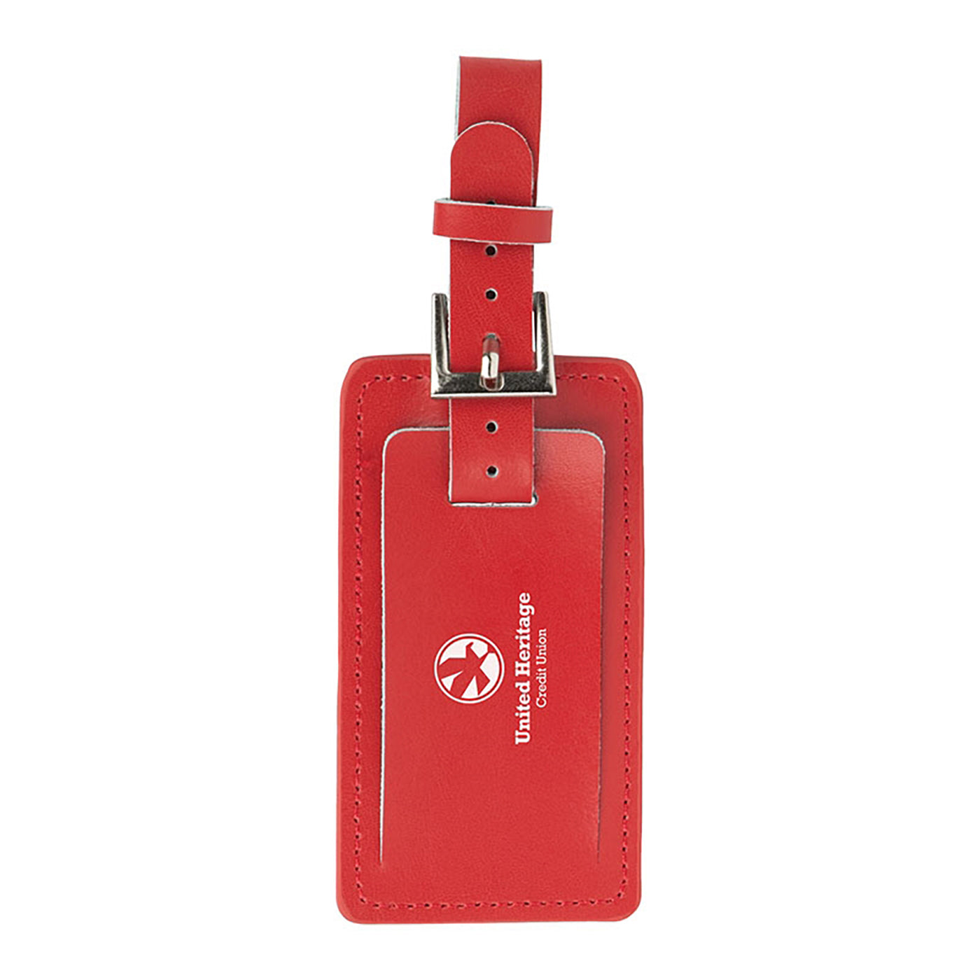 Leather Luggage Tag with Metal Buckle - ET1200R