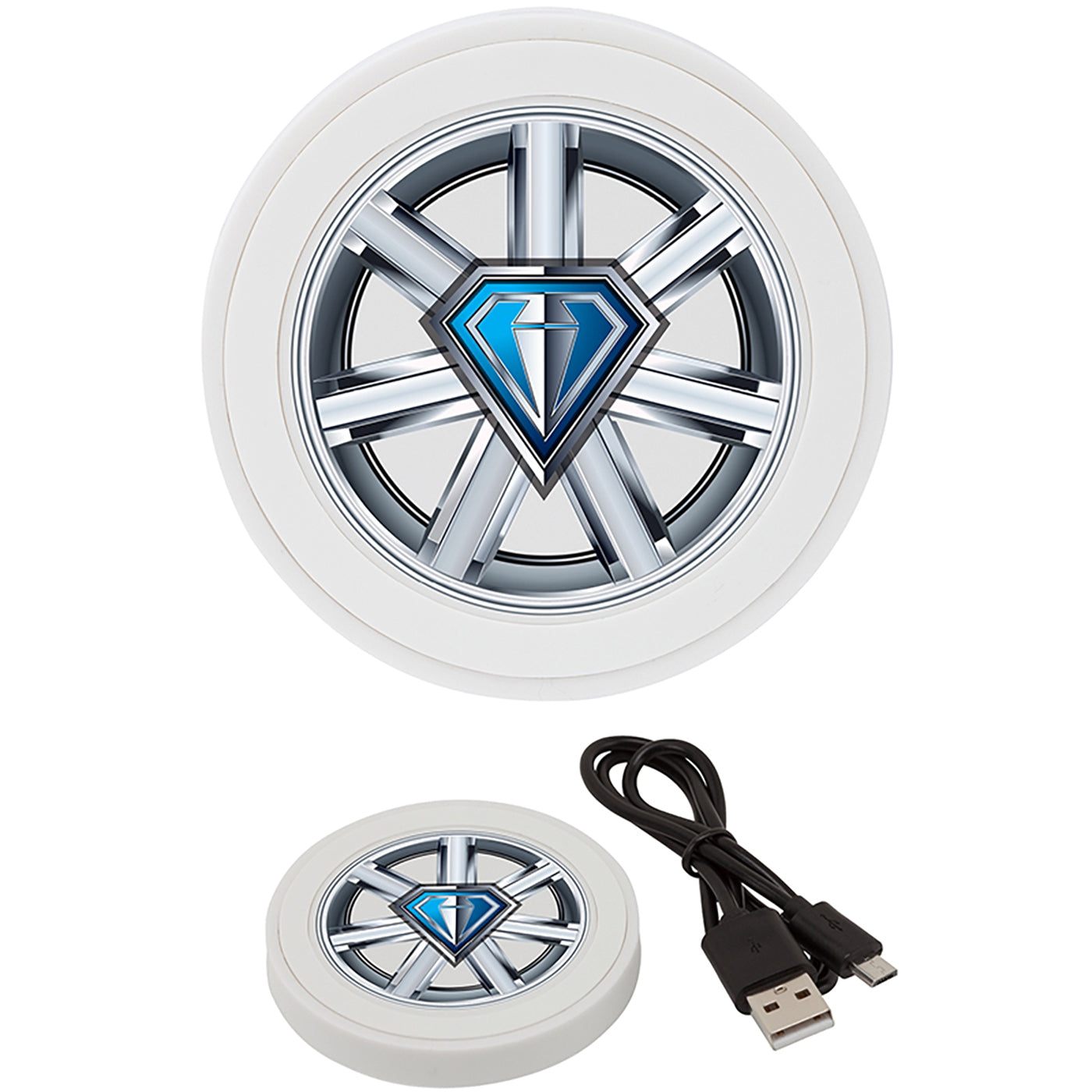Qi Wireless Charging Pad with LED Indicator - GC1470W