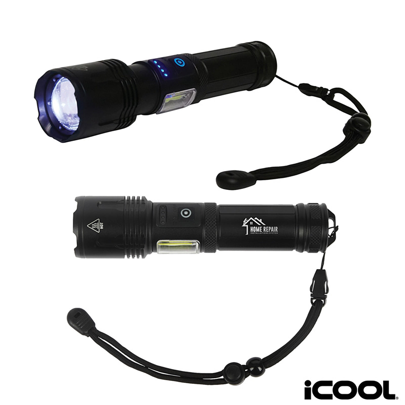 1000-Lumen Rechargeable Aluminum Flashlight