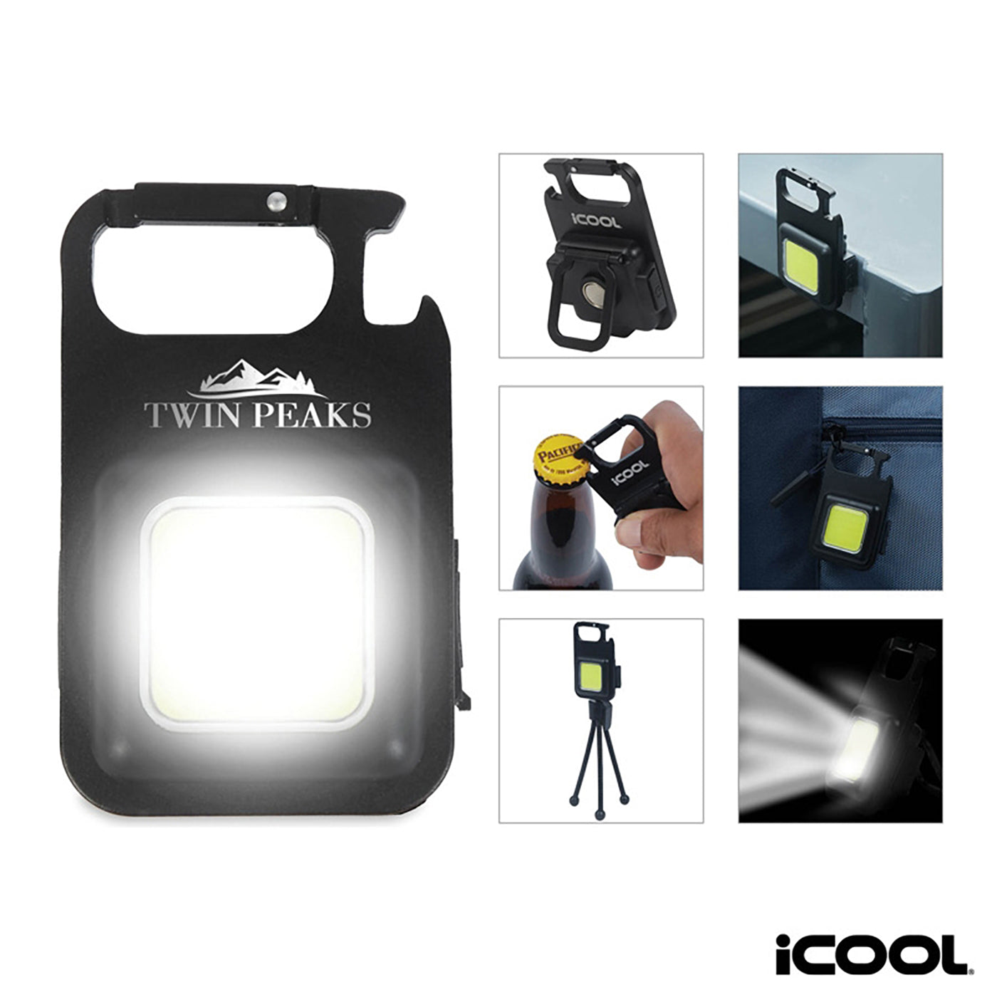 500-Lumen COB LED Rechargeable Worklight