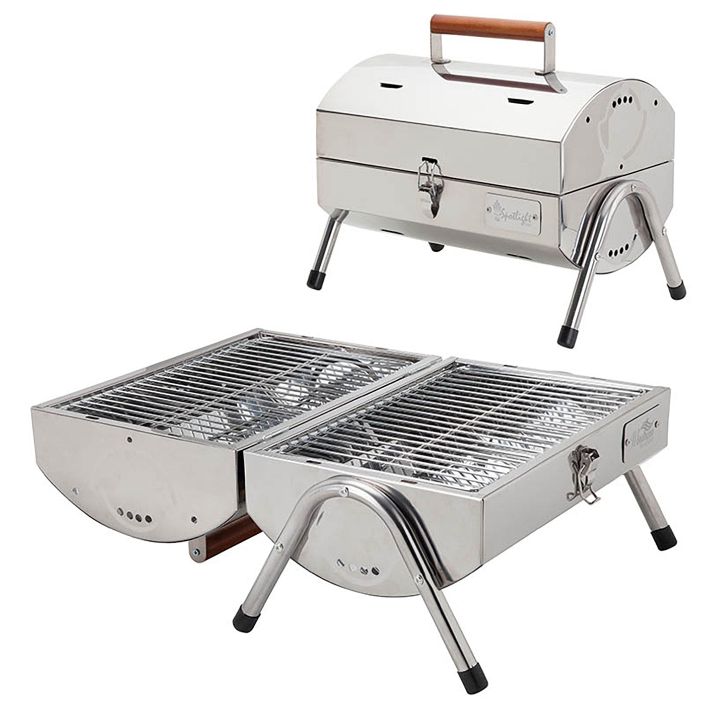 Portable Stainless Steel Tabletop Grill