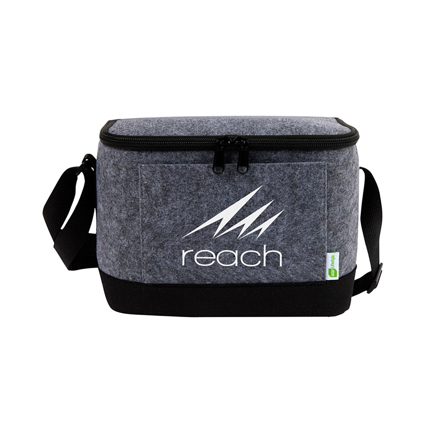 Recycled Felt 9-Can Lunch Cooler - GR4313S