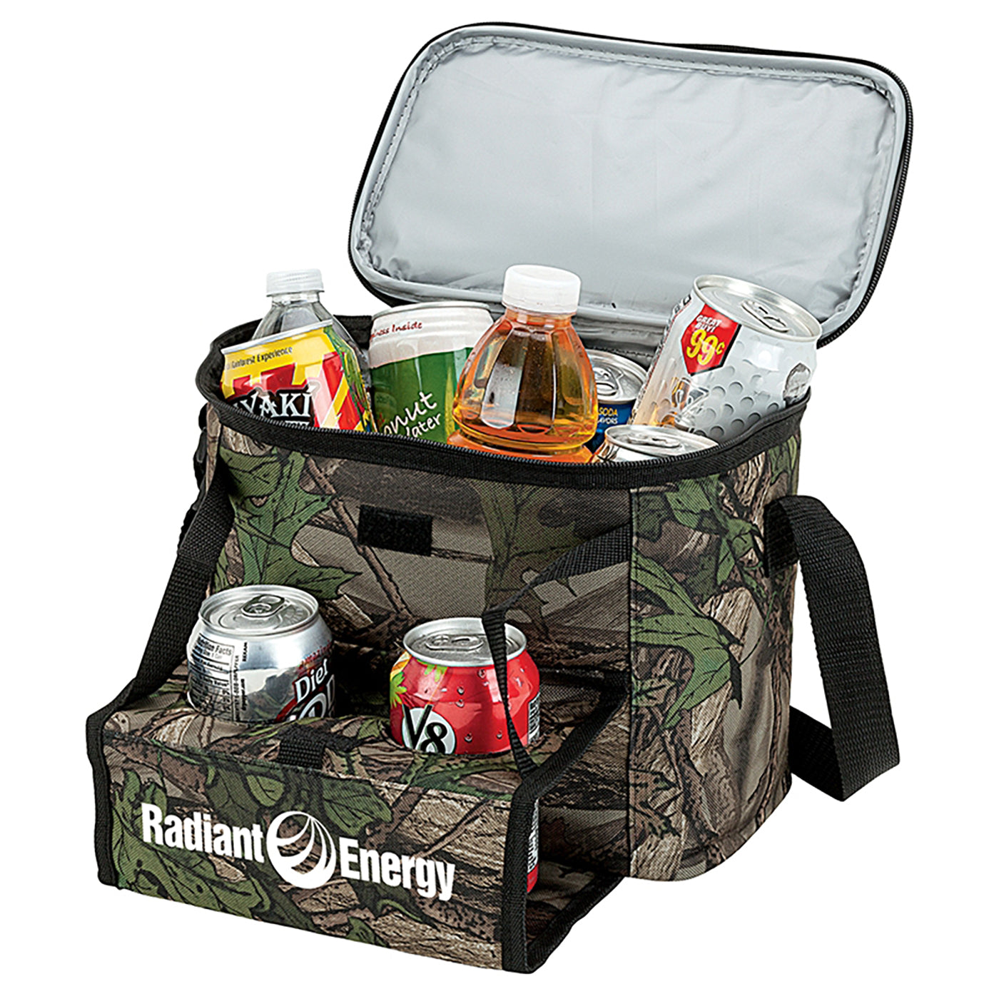 Camouflage 600D 12-Can Cooler